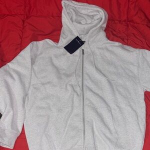 Brandy Melville Light Gray Hoodie